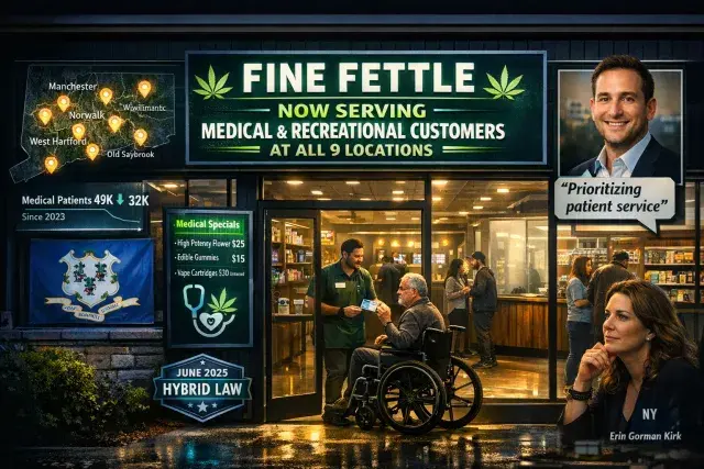 Fine Fettle Converts All Connecticut Dispensaries to Hybrid Cannabis Retailers