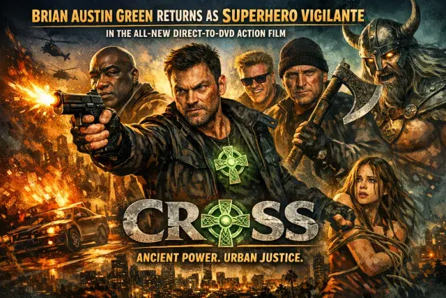 Brian Austin Green Returns as Superhero Vigilante in Upcoming Direct-to-DVD Film Cross