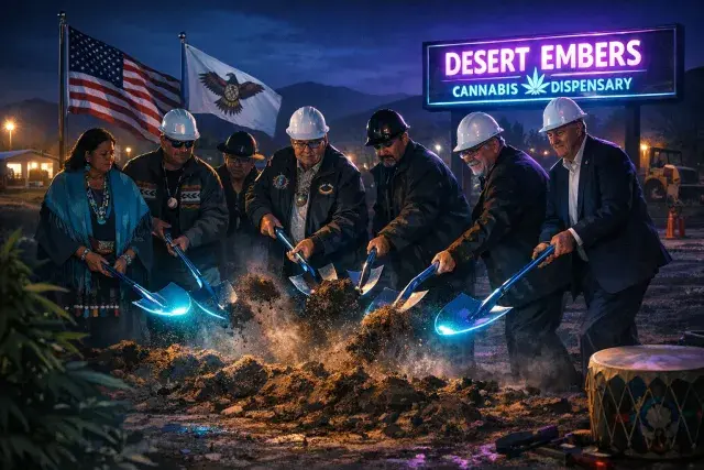 Fallon Paiute Shoshone Tribe Breaks Ground on New Marijuana Dispensary West of Fallon